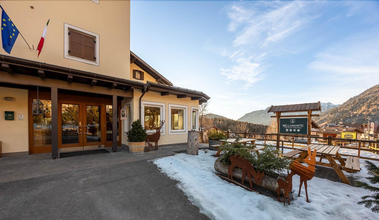 Hotel Bellamonte Predazzo Buitenkant foto
